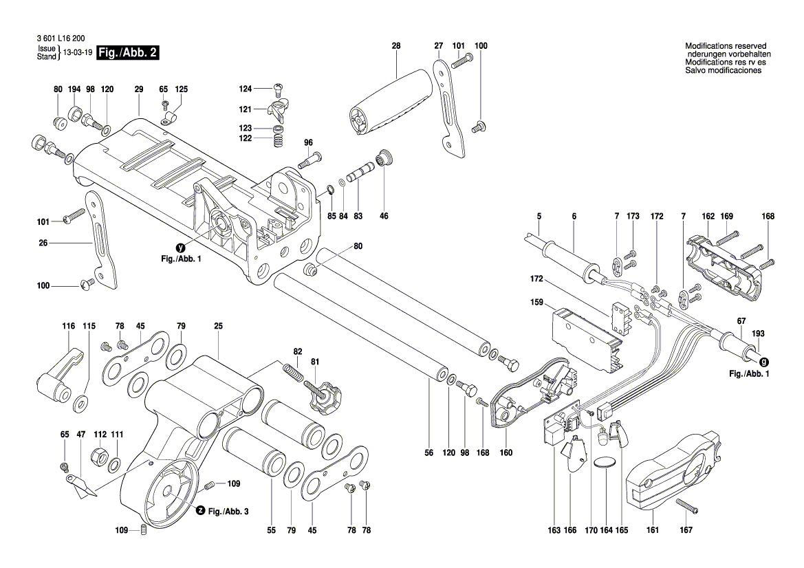 New Genuine Bosch 2610011859 Nameplate