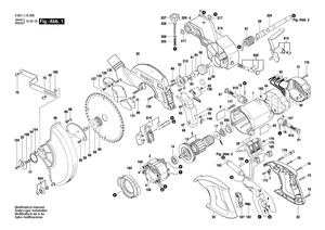 New Genuine Bosch 2610011859 Nameplate