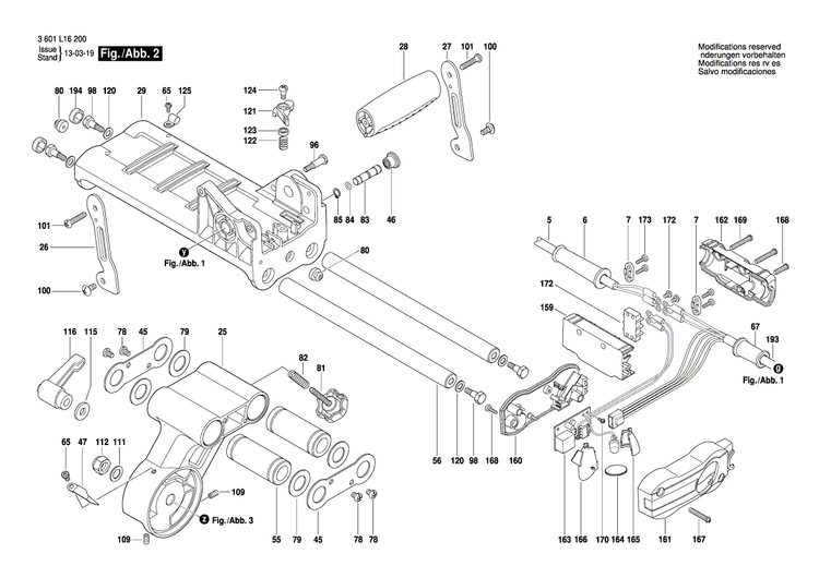 New Genuine Bosch 2610011867 Housing