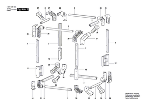 New Genuine Bosch 2610012187 Holding Handle