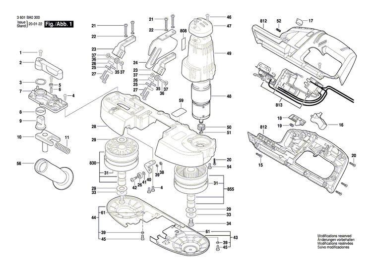 New Genuine Bosch 2610013537 Spring Washer