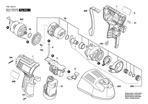 New Genuine Bosch 2610014586 Nameplate