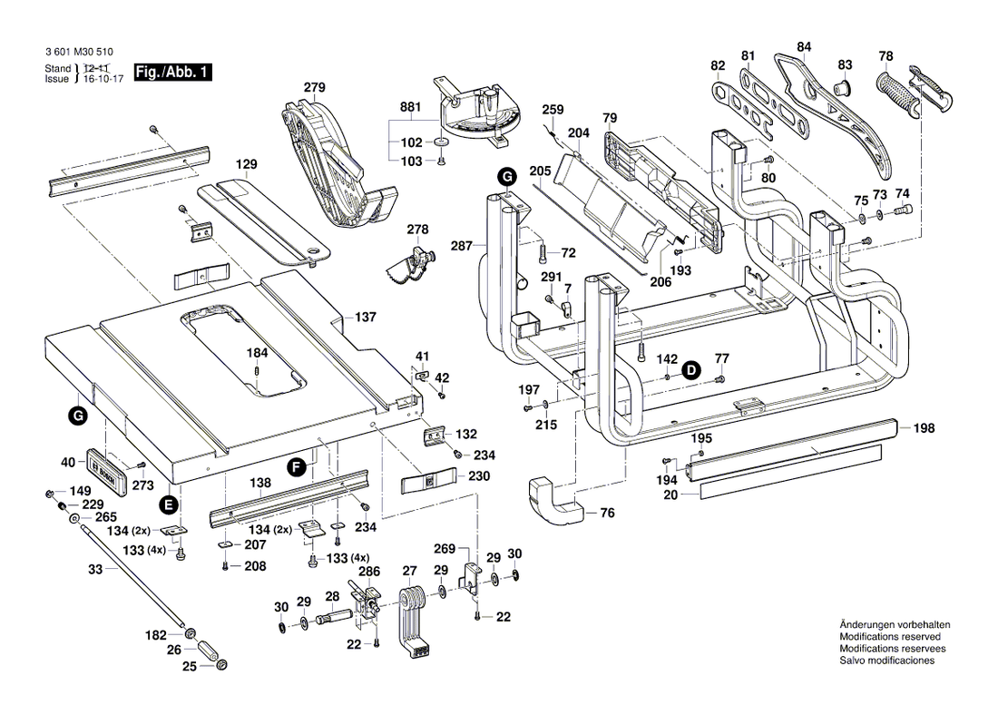New Genuine Bosch 2610015037 Rod