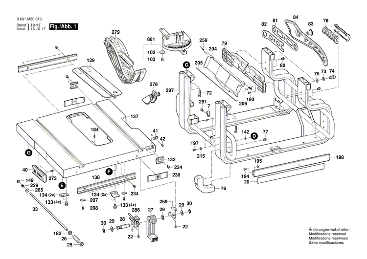 New Genuine Bosch 2610015037 Rod