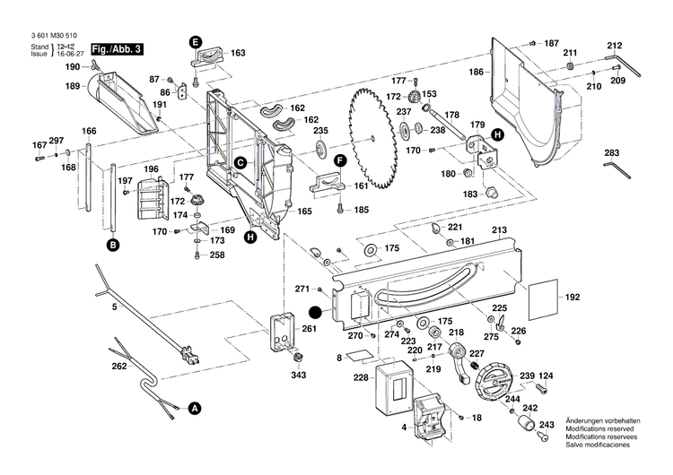 New Genuine Bosch 2610015090 Gear Housing