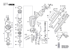 New Genuine Bosch 2610015522 Nameplate