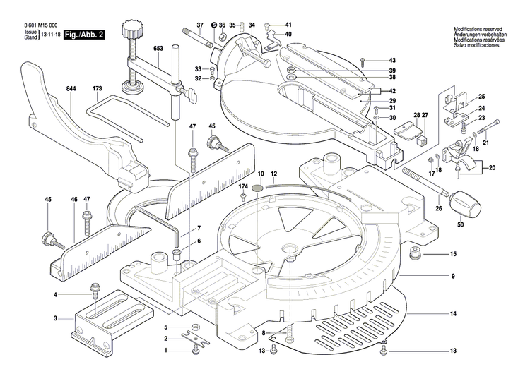 New Genuine Bosch 2610015693 Connecting Cable