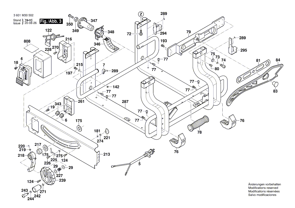 New Genuine Bosch 2610016563 Contact strap