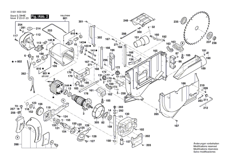 New Genuine Bosch 2610017116 Connecting Cable