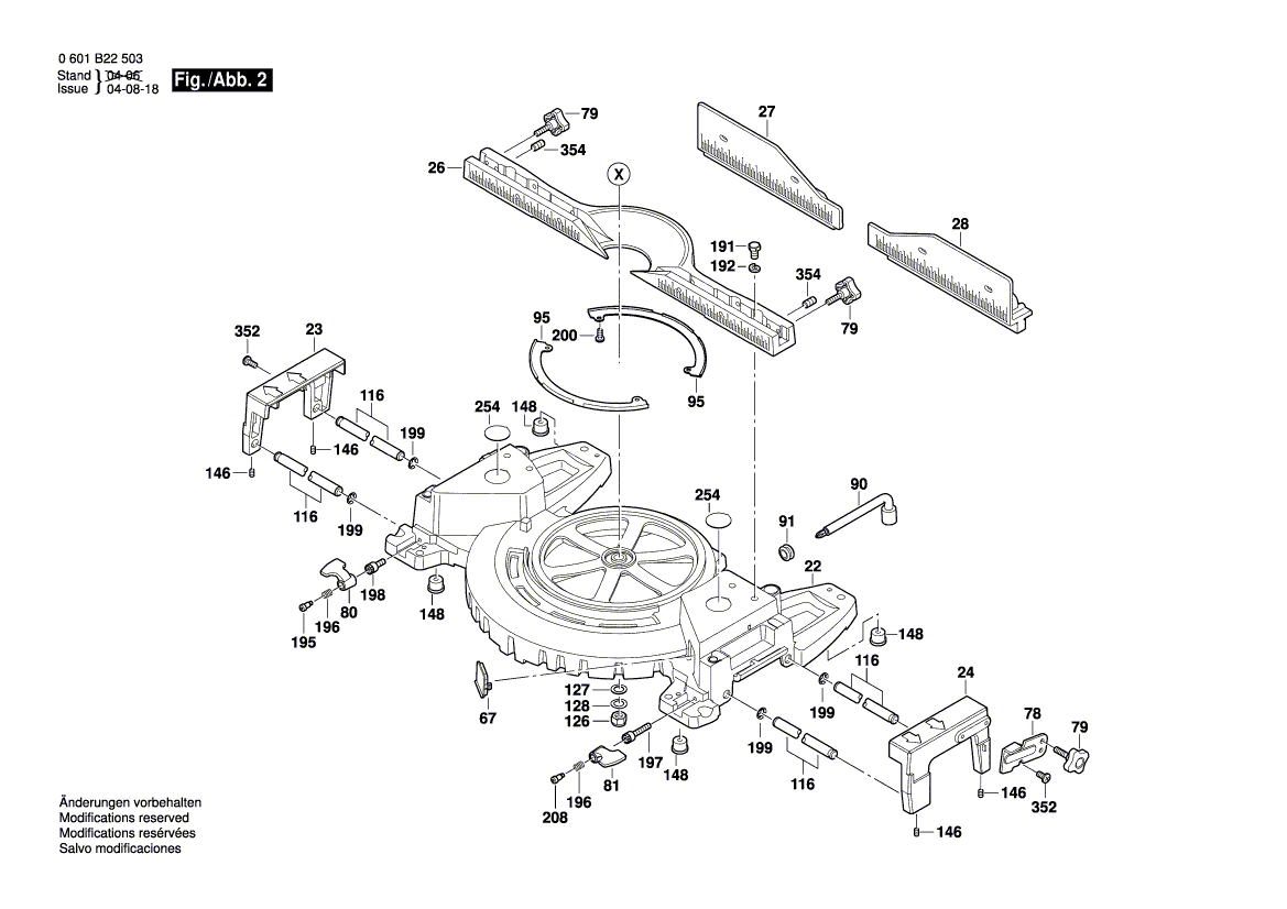 New Genuine Bosch 2610018774 Service Kit