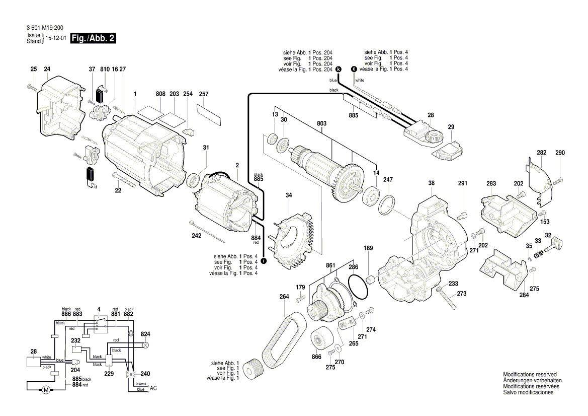 New Genuine Bosch 2610022058 Adapter