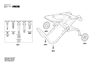 New Genuine Bosch 2610026720 Guide Rod