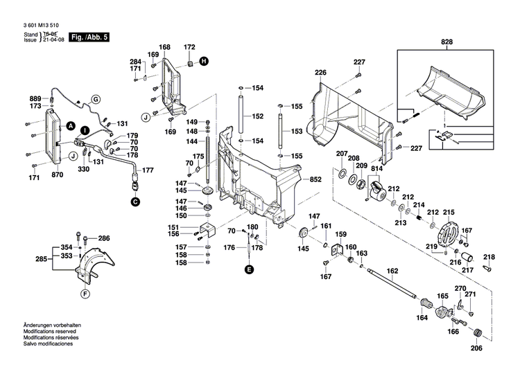 New Genuine Bosch 2610026755 Switch Assembly