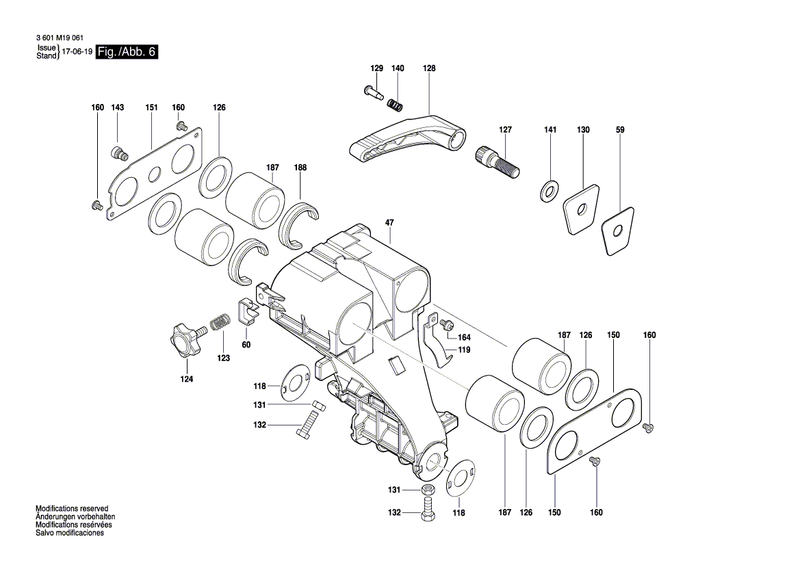 New Genuine Bosch 2610027044 Dust Extraction