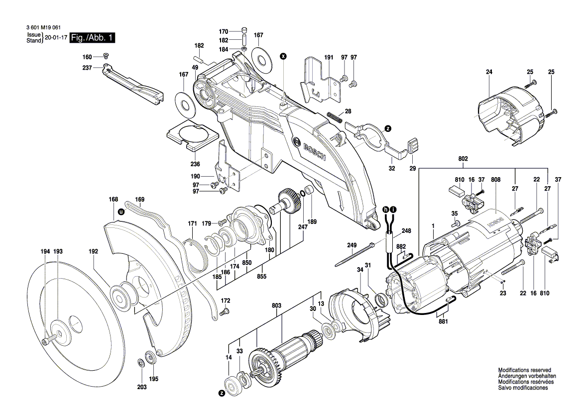 New Genuine Bosch 2610027045 Dust Extraction