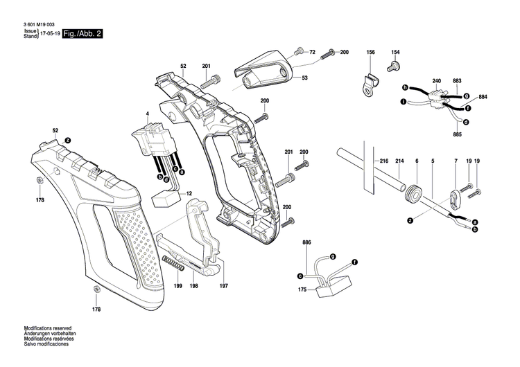 New Genuine Bosch 2610027046 Bracket