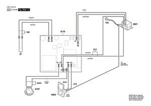New Genuine Bosch 2610033213 Motor