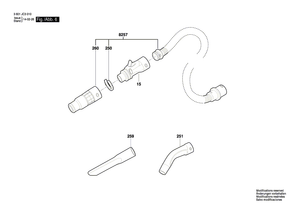 New Genuine Bosch 2610033213 Motor