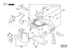 New Genuine Bosch 2610033213 Motor