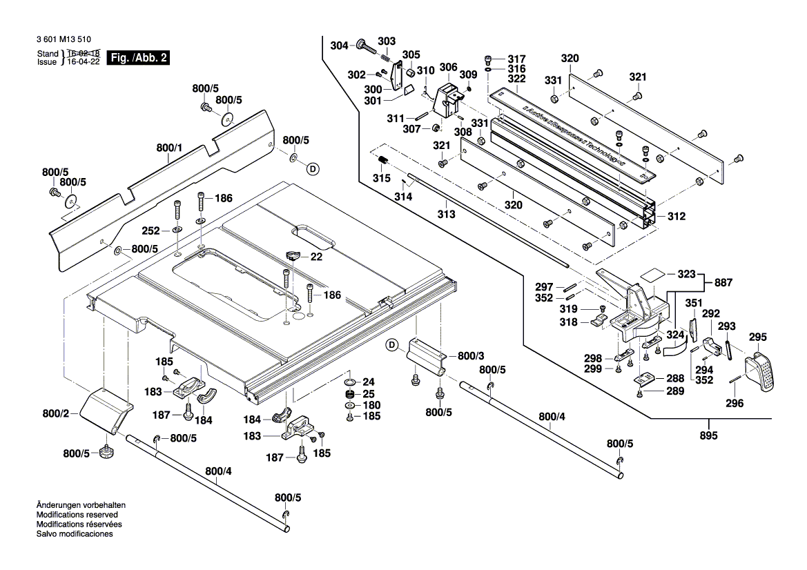 New Genuine Bosch 2610033751 Label