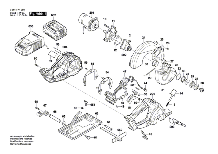 New Genuine Bosch 2610034145 Screw