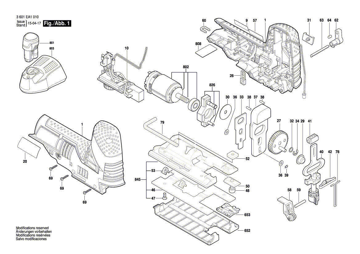 New Genuine Bosch 2610035775 Label