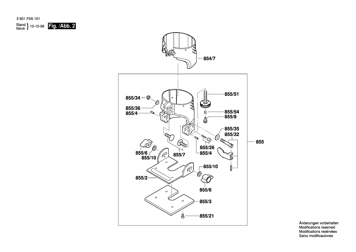 New Genuine Bosch 2610045340 Nameplate