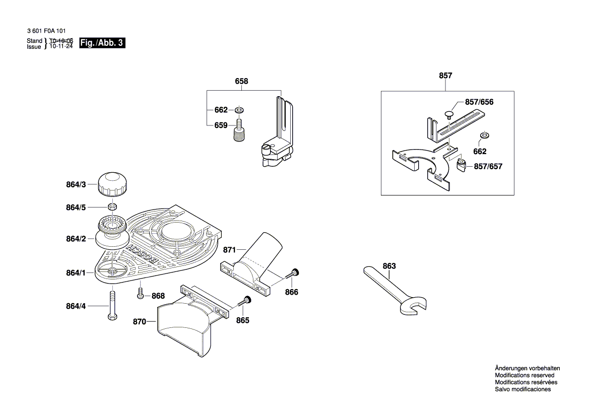 New Genuine Bosch 2610045340 Nameplate