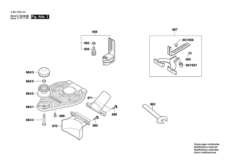 New Genuine Bosch 2610045340 Nameplate