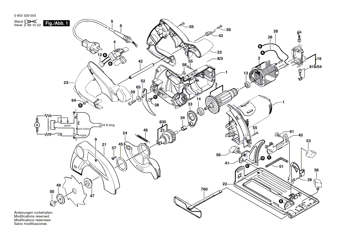 New Genuine Bosch 2610060362 Washer