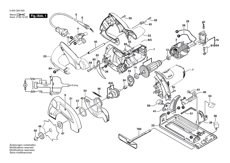 New Genuine Bosch 2610060362 Washer