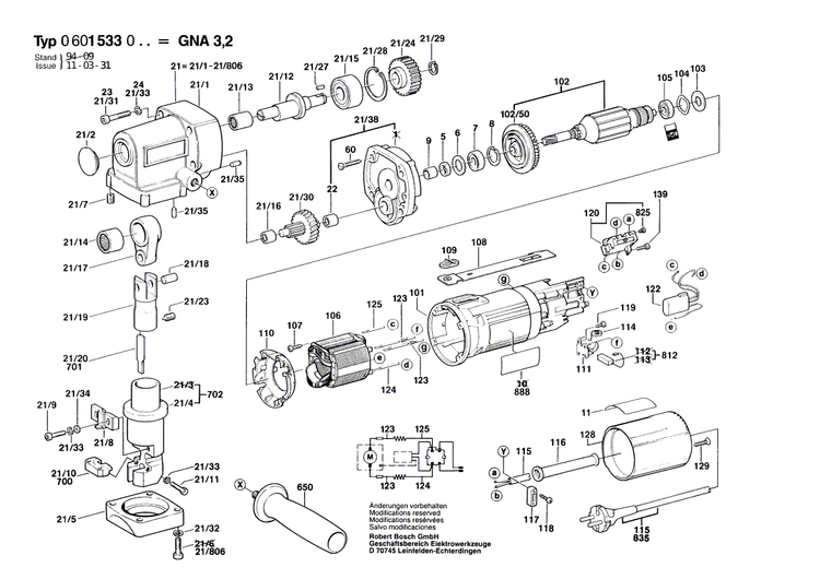New Genuine Bosch 2610063817 Needle-Roller Bearing