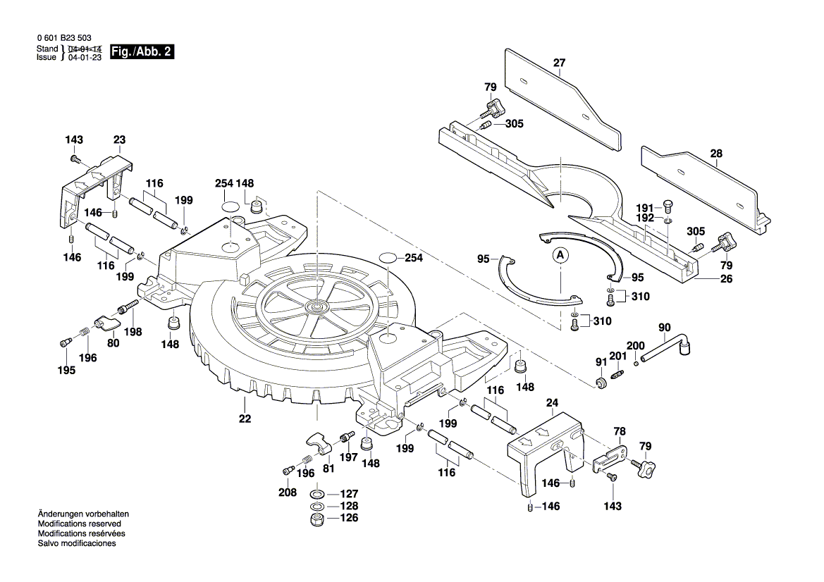 New Genuine Bosch 2610068894 Plain Washer