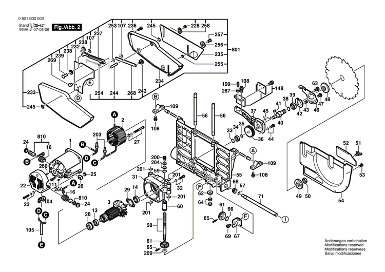 New Genuine Bosch 2610303023 Screw