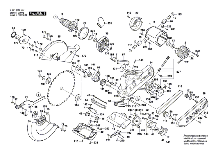 New Genuine Bosch 2610308959 Plain Washer