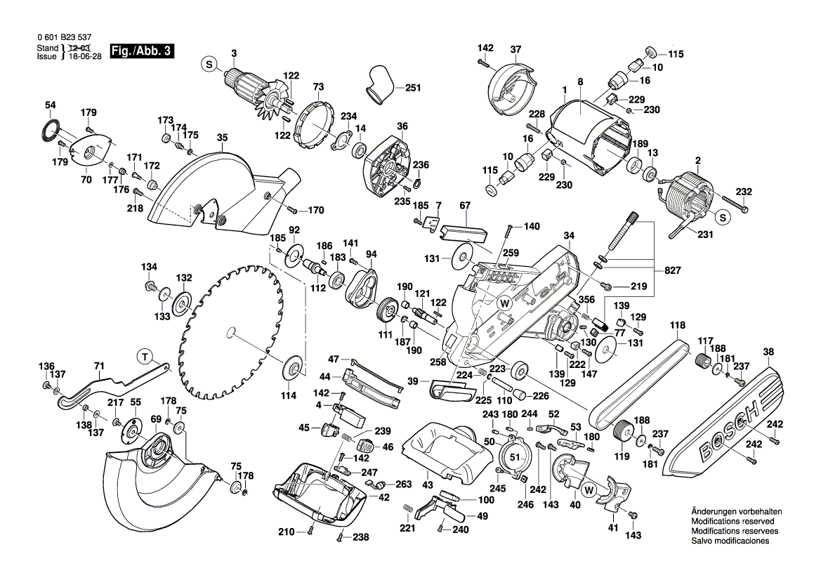 New Genuine Bosch 2610318812 Screw