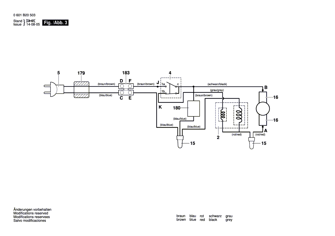 New Genuine Bosch 2610320126 Washer