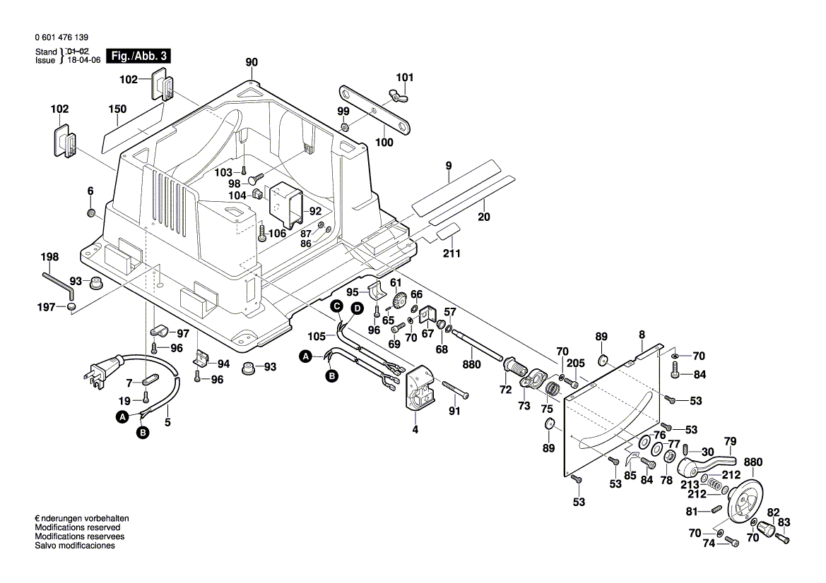 New Genuine Bosch 2610341465 Washer