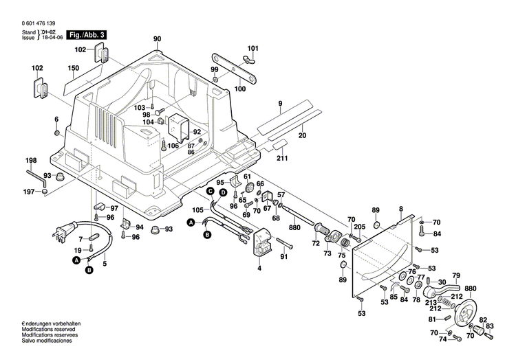 New Genuine Bosch 2610341465 Washer