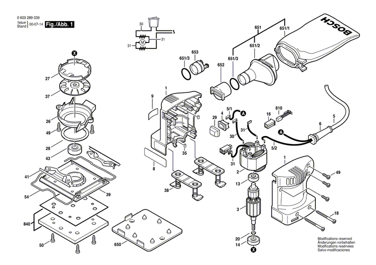 New Genuine Bosch 2610352774 Ring