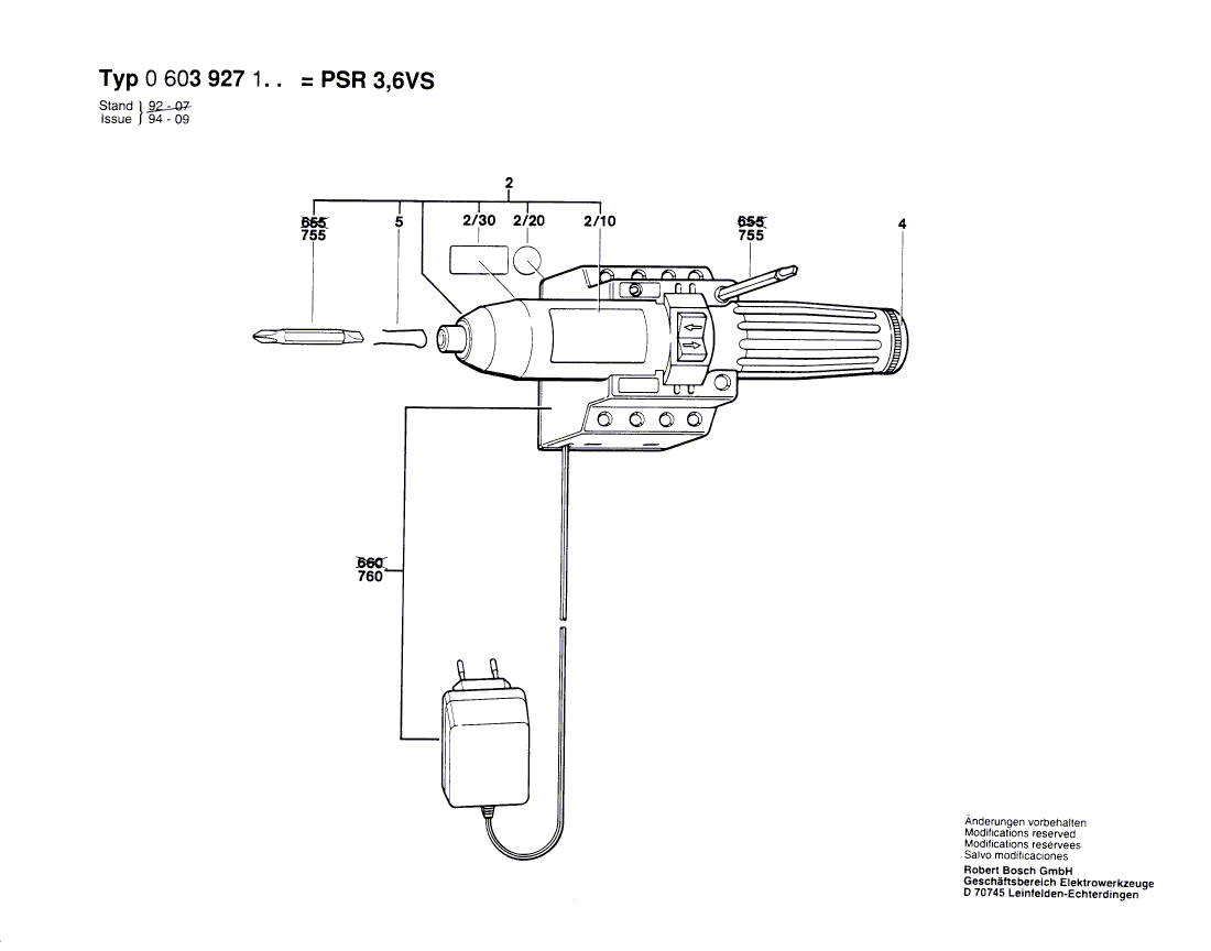 New Genuine Bosch 2610354744 contour sleeve
