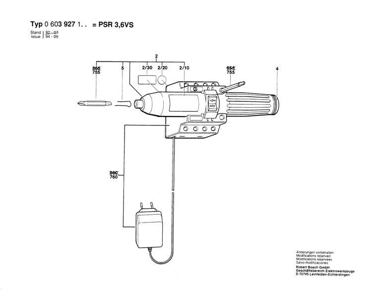 New Genuine Bosch 2610354744 contour sleeve