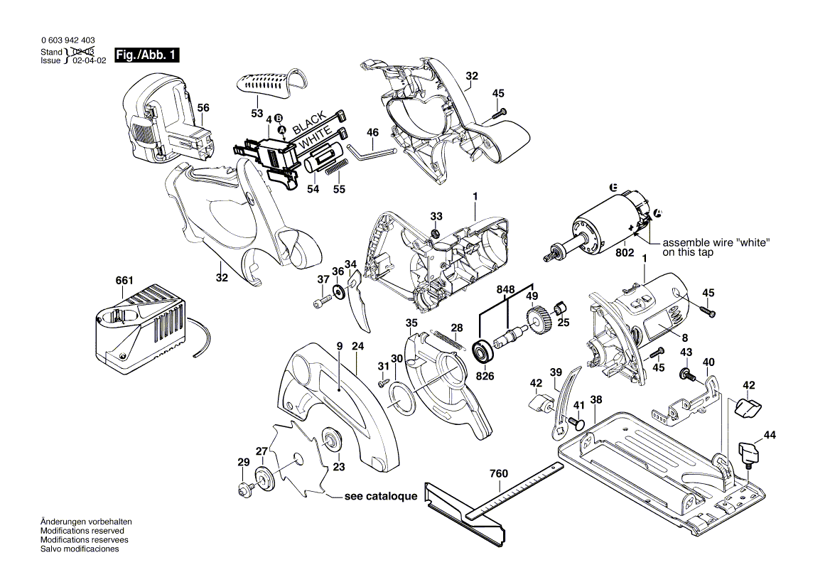New Genuine Bosch 2610391217 Motor