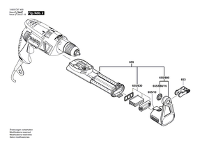 New Genuine Bosch 2610391620 Switch