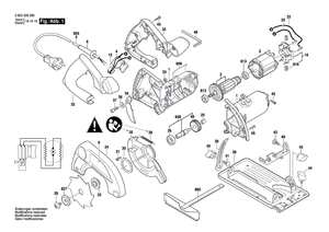 New Genuine Bosch 2610391898 Brush Plate