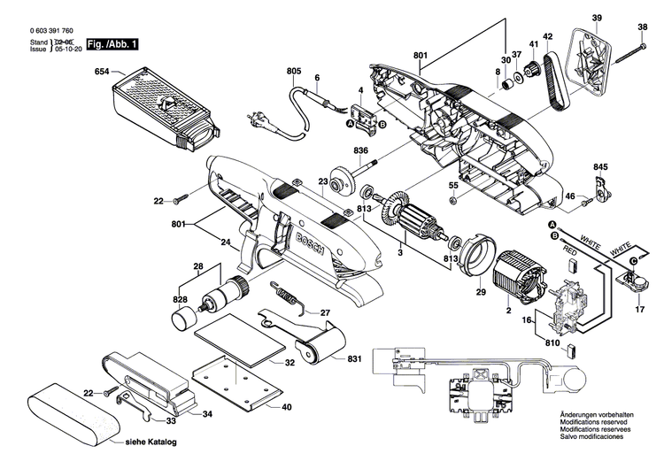 New Genuine Bosch 2610392590 Lever Arm