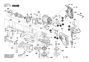 New Genuine Bosch 2610393890 Cable Clip
