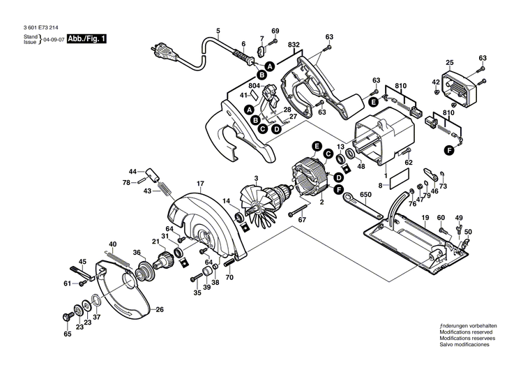 New Genuine Bosch 2610902896 Gear Shaft