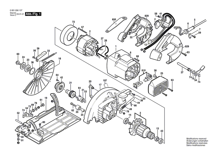 New Genuine Bosch 2610905004 Pinion