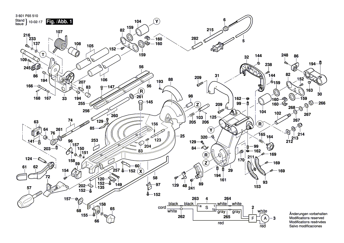 New Genuine Bosch 2610906037 Bolt